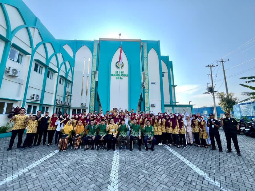 RS PKU Muhammadiyah Boja Gelar Upacara HUT ke-80 RI dengan Khidmat