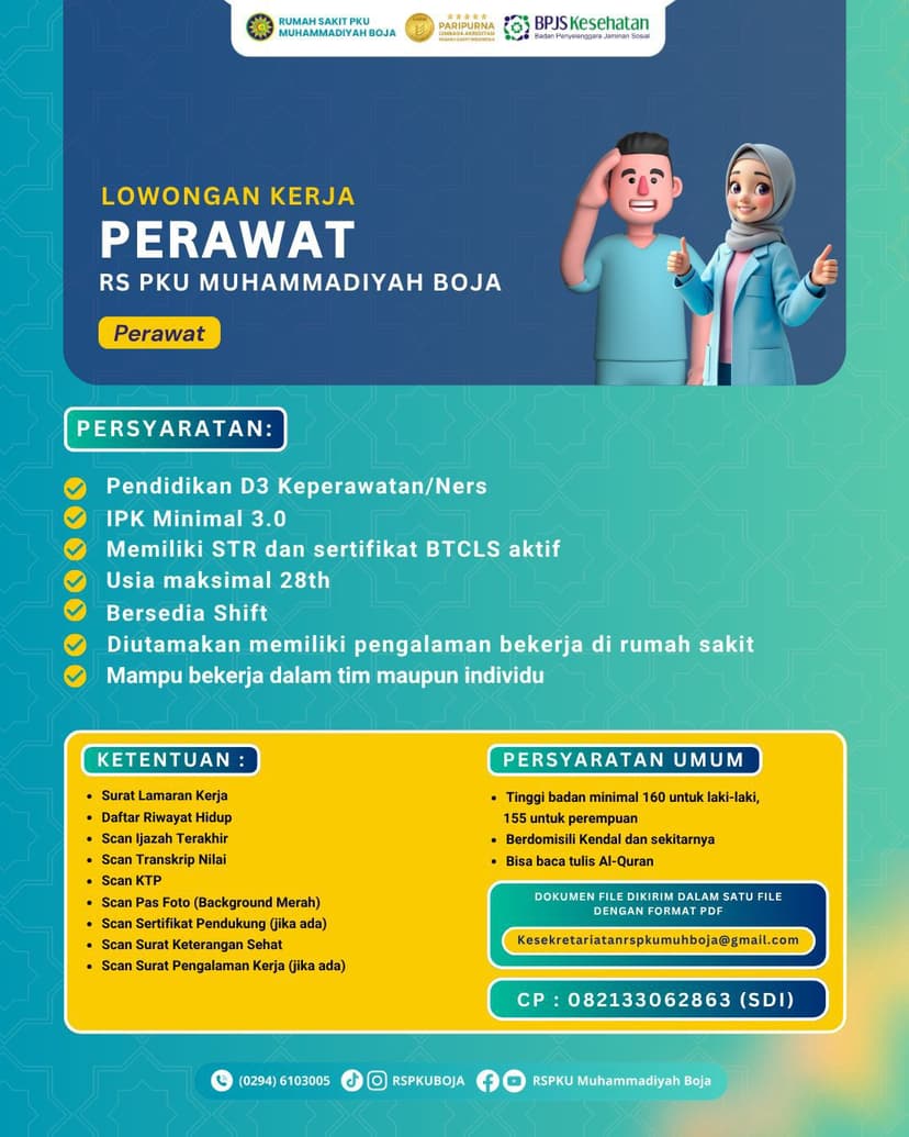 Lowongan Pekerjaan Perawat